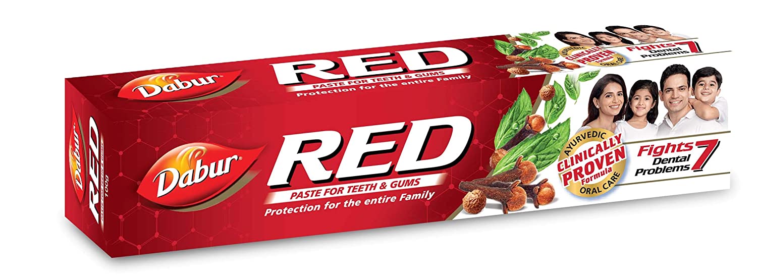 Dabur red toothpaste 100g pack